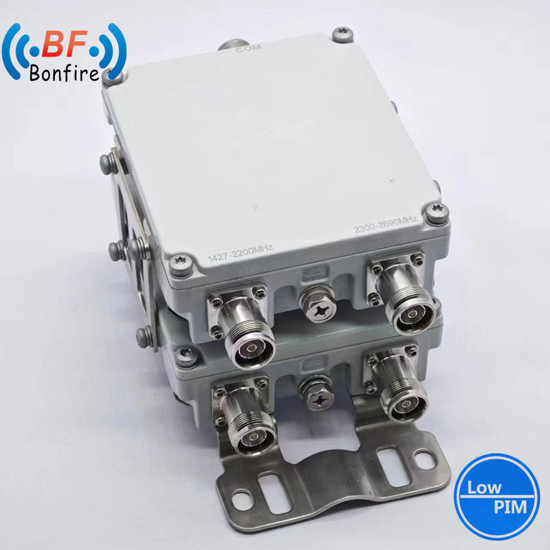 Раствор 1710-1880 1920-2170MHz Триплексер RF Диплексер RF Мультиплексер Комбинатор для Das Ibs