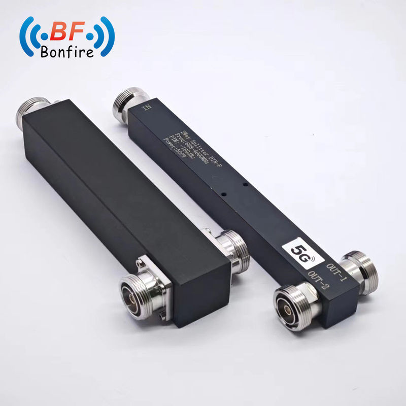 50 Вт двухсторонний разделитель питания N Женщина для аварийной системы UHF 617-4000 МГц Низкая частота