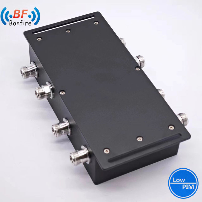 4.3-10 женский широкополосный 4X4 гибридный комбинатор с низким Pim -160dBc 2X43dBm DQ-XXXXX серый