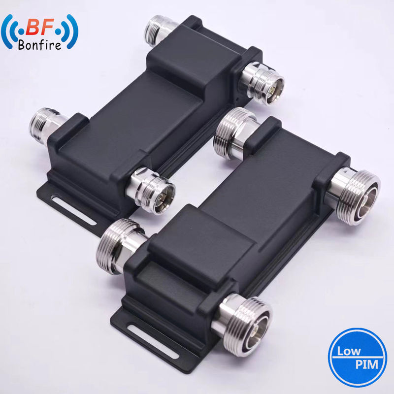 2X1 3dB 698-4000MHz Гибридный соединитель Гибридный комбинатор DIN Женщина DQ-XXXXXX Серый/Красный/Черный