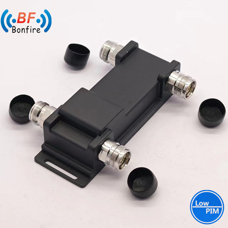 4.3-10-F/DIN-F/N-F Интерфейс UHF 698-3800MHz 2-путиный гибридный соединитель RF/гибридный соединитель