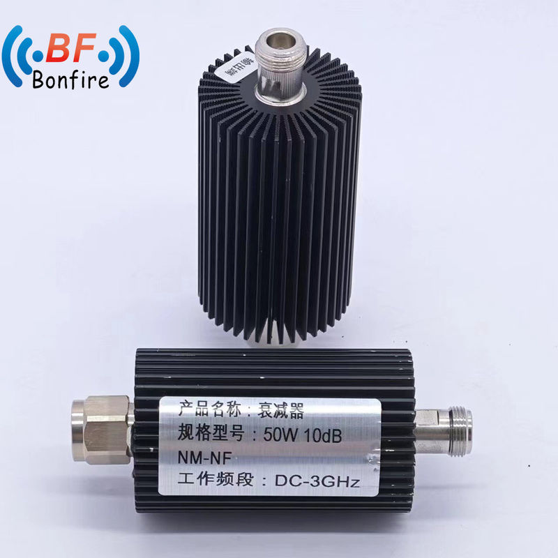 200 Вт N-Joint RF Коаксиальный аттенуатор Шаговый аттенуатор с регулируемой аттенуацией 3-40 дБ