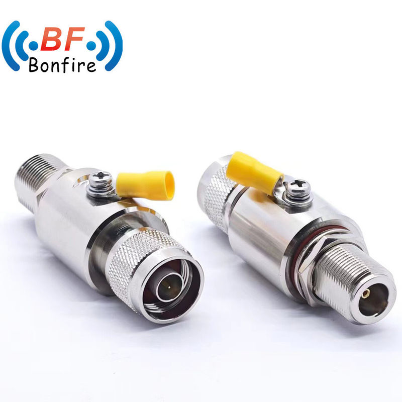 RF Коаксиальный защитник от молниеносных волн N-M до N-F 6000MHz UHF Pl259 до So239 Jack Arrester