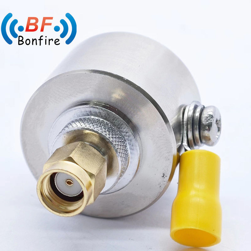 RF Lightning Arrester Dual Female F Jack to F Jack Коаксиальный защитник от приливов кабеля 698-3800MHz Внутренний / наружный IP65