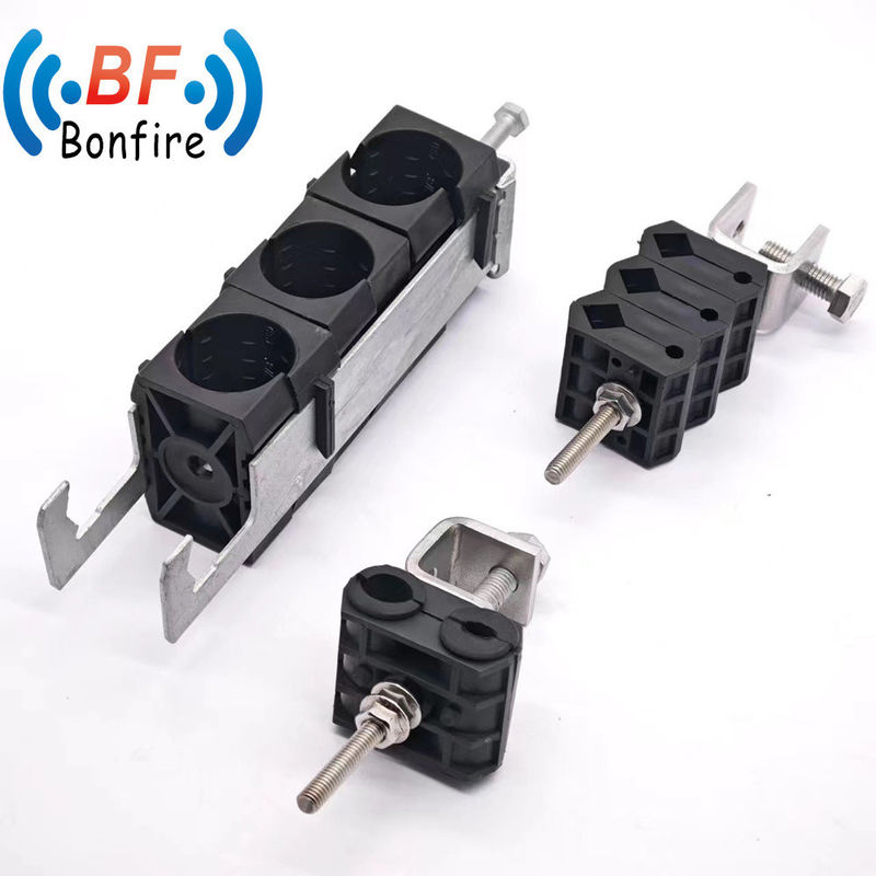 6 Way Flexline Fiber Optic Dual Feeder Clamp для 4,0-7,0 мм кабеля Пробный заказ принят