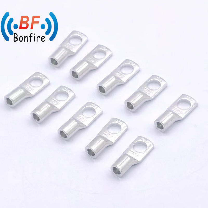 Красный Cooper Ring Cable Lug Terminal для высоковольтных и низковольтных силовых компрессионных лагов